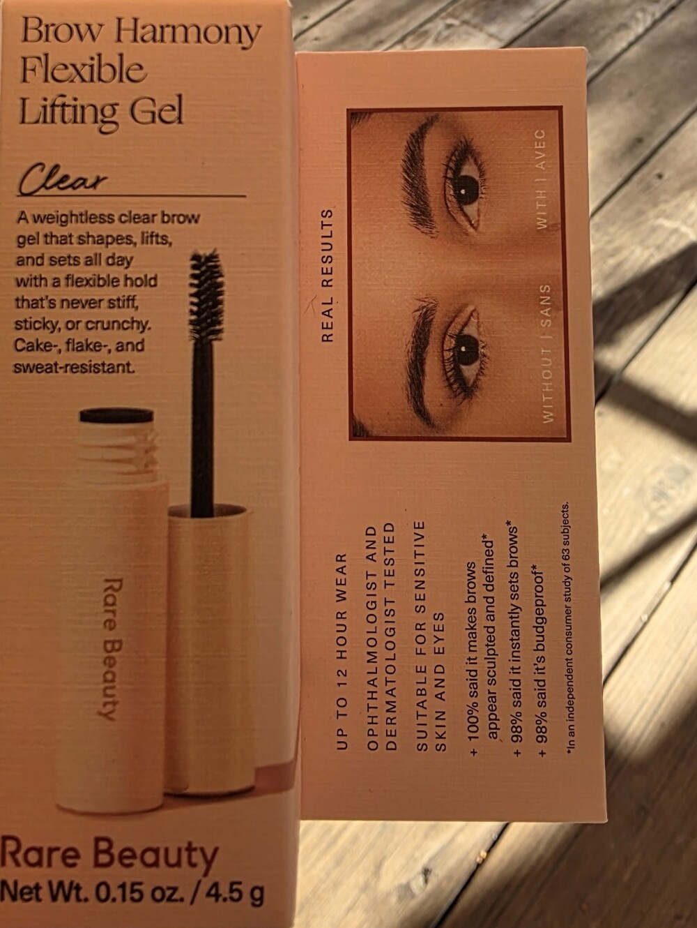 Rare Beauty Brow Harmony Flexible Lifting Gel — Clear Mini